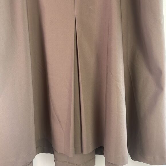 NWT Pamela Milano Tan Midi Skirt - Picture 2 of 6